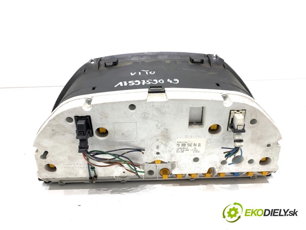 MERCEDES-BENZ W639 Skrzynia 1999 72 kW 110 D 2.3 (638.074, 638.078) 2299 Prístrojovka 0005428401 (Prístrojová doska)