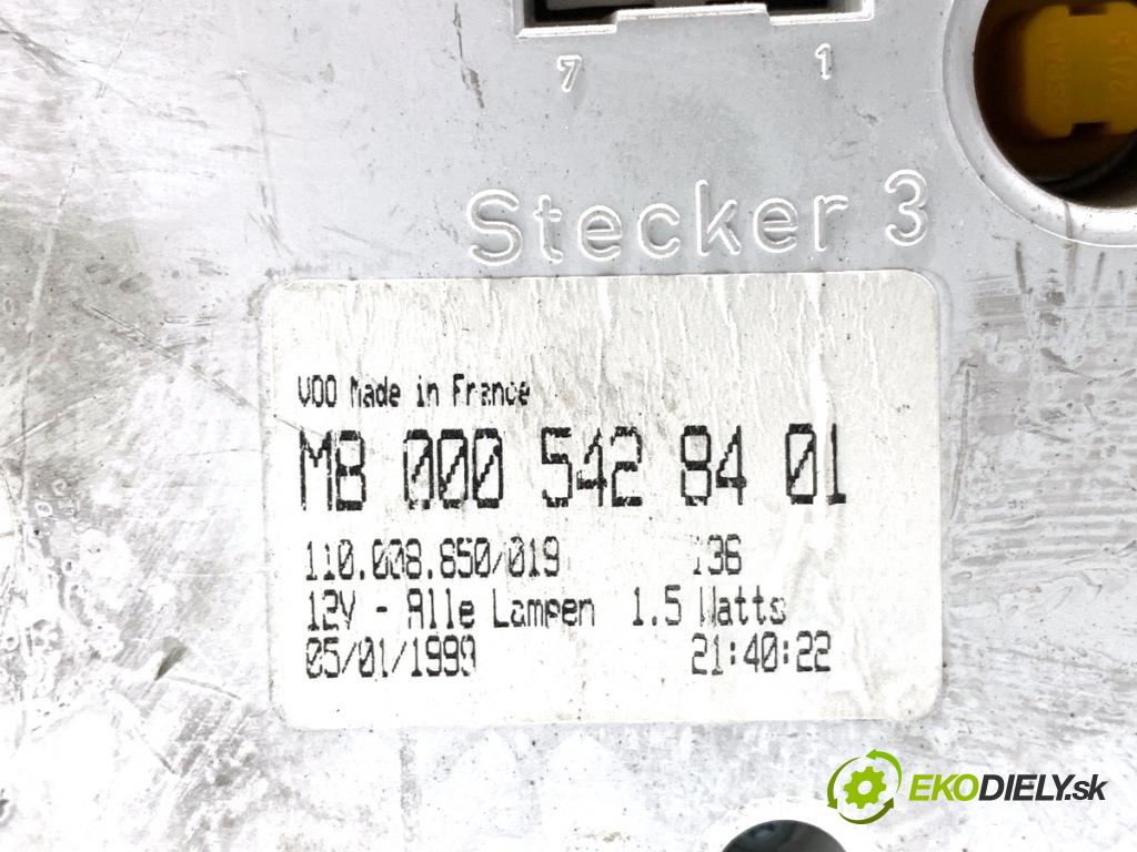 MERCEDES-BENZ W639 Skrzynia 1999 72 kW 110 D 2.3 (638.074, 638.078) 2299 Prístrojovka 0005428401 (Prístrojová doska)