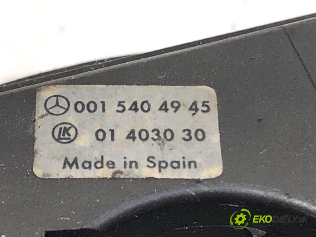 MERCEDES-BENZ W639 Skrzynia 1999 72 kW 110 D 2.3 (638.074, 638.078) 2299 Prepínač kombinovaný 0015404945 (Prepínacie páčky pod volantom)