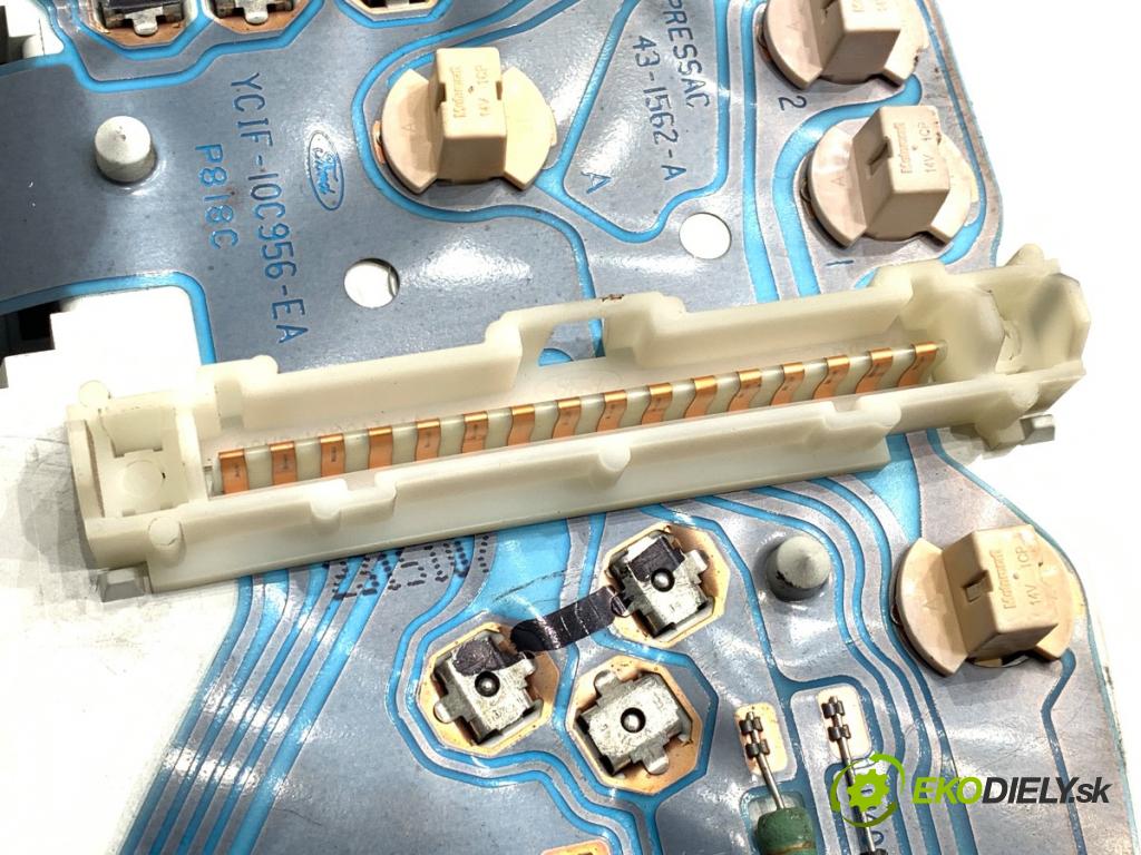 FORD TRANSIT IV Autobus 2002 74 kW 2.0 DI (F_E_, F_F_, F_G_) 1998 prístrojovka YCIF-10C956-EA (Přístrojová deska)