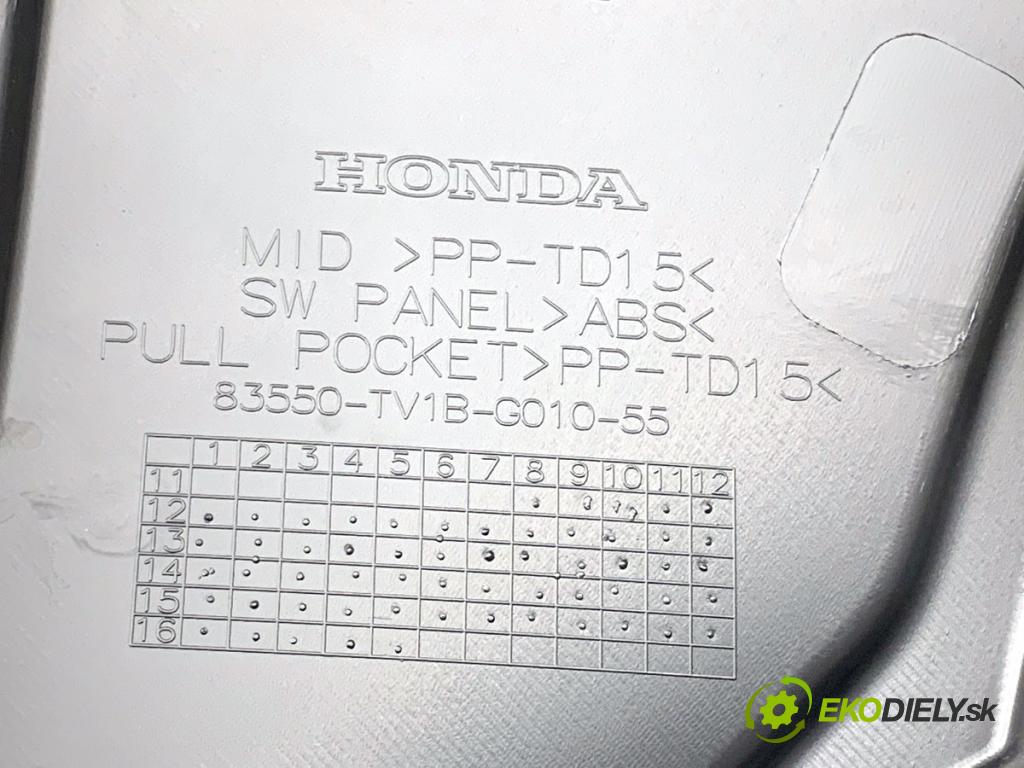 HONDA CIVIC IX liftback 2016 73 kW 1.4 i-VTEC (FK1) 1339 ča dveře levý přední část