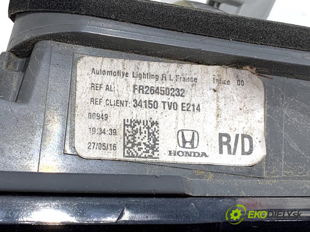 HONDA CIVIC IX liftback 2016 73 kW 1.4 i-VTEC (FK1) 1339 Svetlo zad pravá vnútorná 34150TV0E214 (Kľučka dverí ostatné)