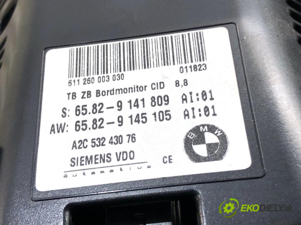 BMW E61 Kombi 2007 120 kW 520 d 1995 Dislpej 9141809 (Prístrojová doska)