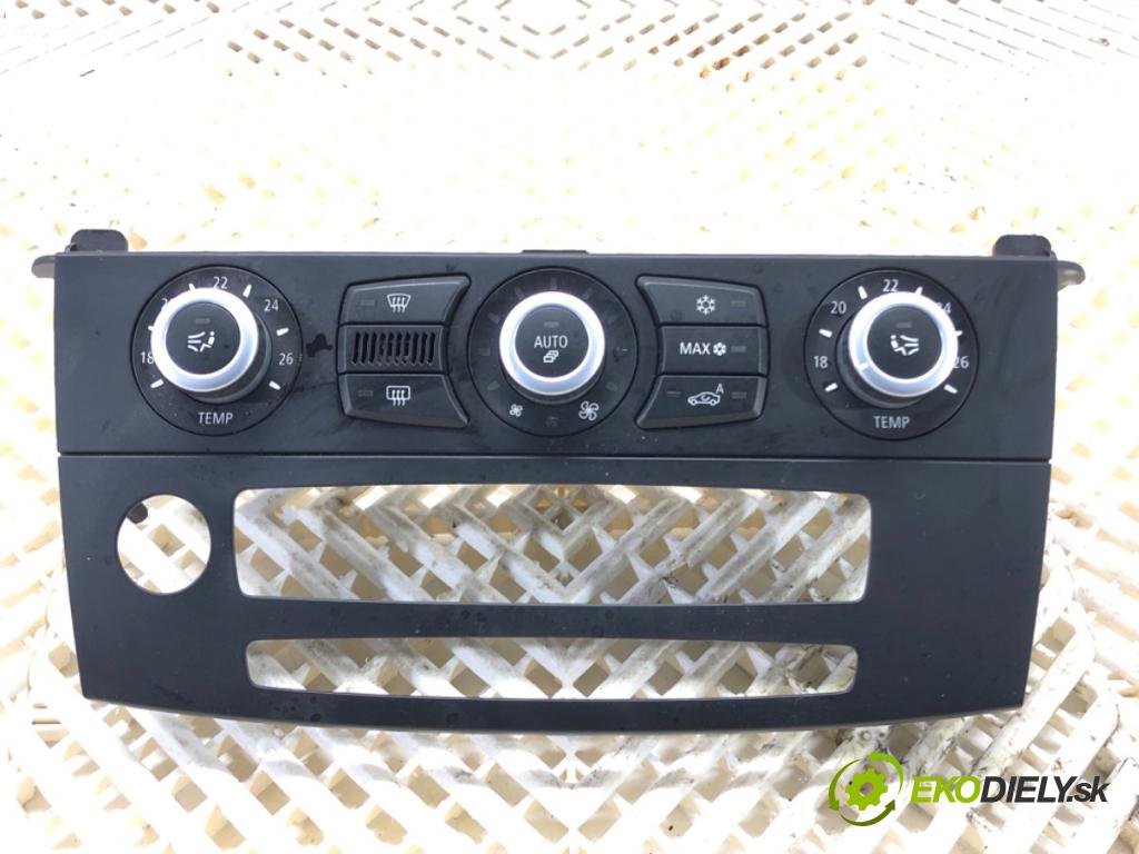 BMW E61 Kombi 2007 120 kW 520 d 1995 Panel ovládania kúrenia 9155642 (Prepínacie páčky pod volantom)