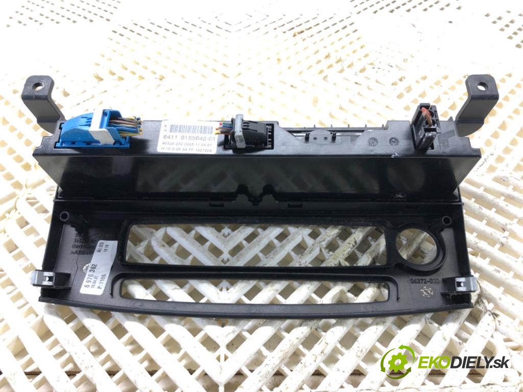 BMW E61 Kombi 2007 120 kW 520 d 1995 Panel ovládania kúrenia 9155642 (Prepínacie páčky pod volantom)