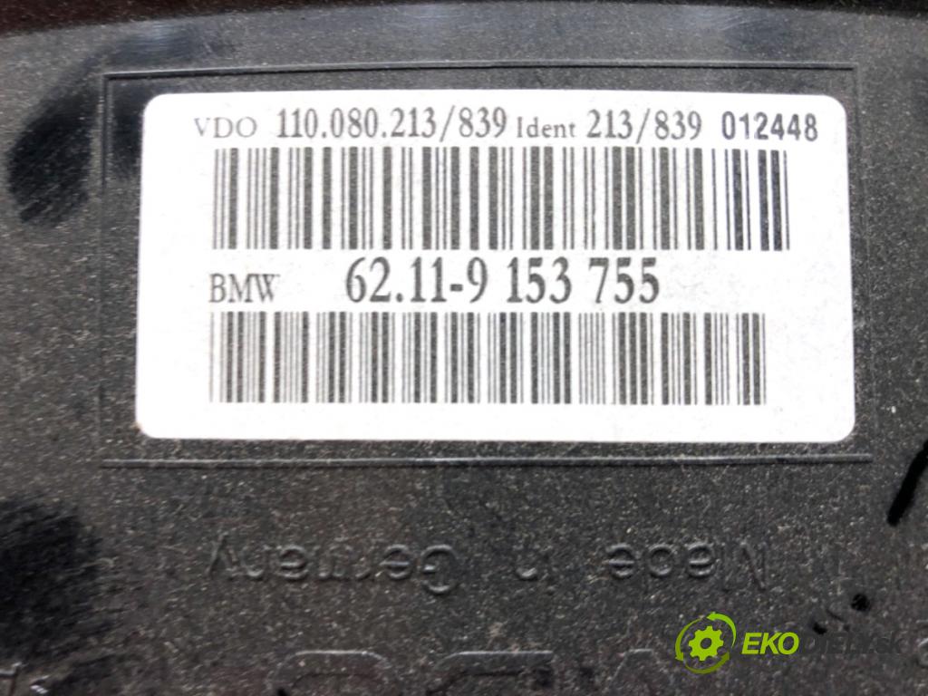 BMW E61 Kombi 2007 120 kW 520 d 1995 Prístrojovka  (Prístrojová doska)