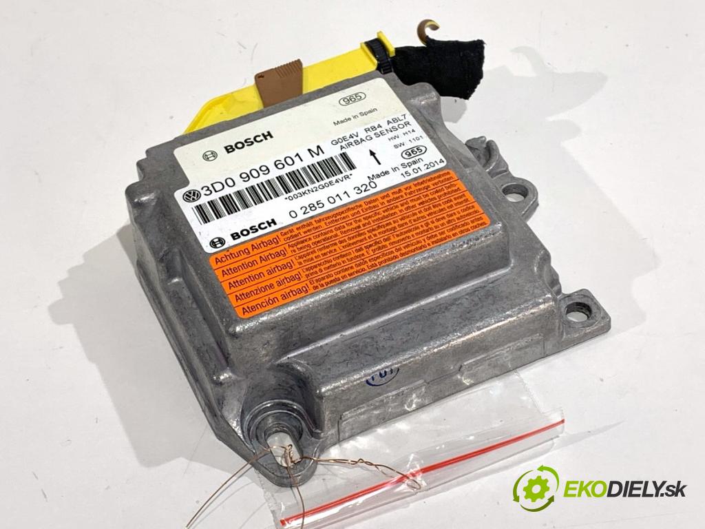 VW PHAETON sedan 2014 176 kW 3.0 V6 TDI 4motion 2967 senzor airbag 3D0909601M (Snímač)