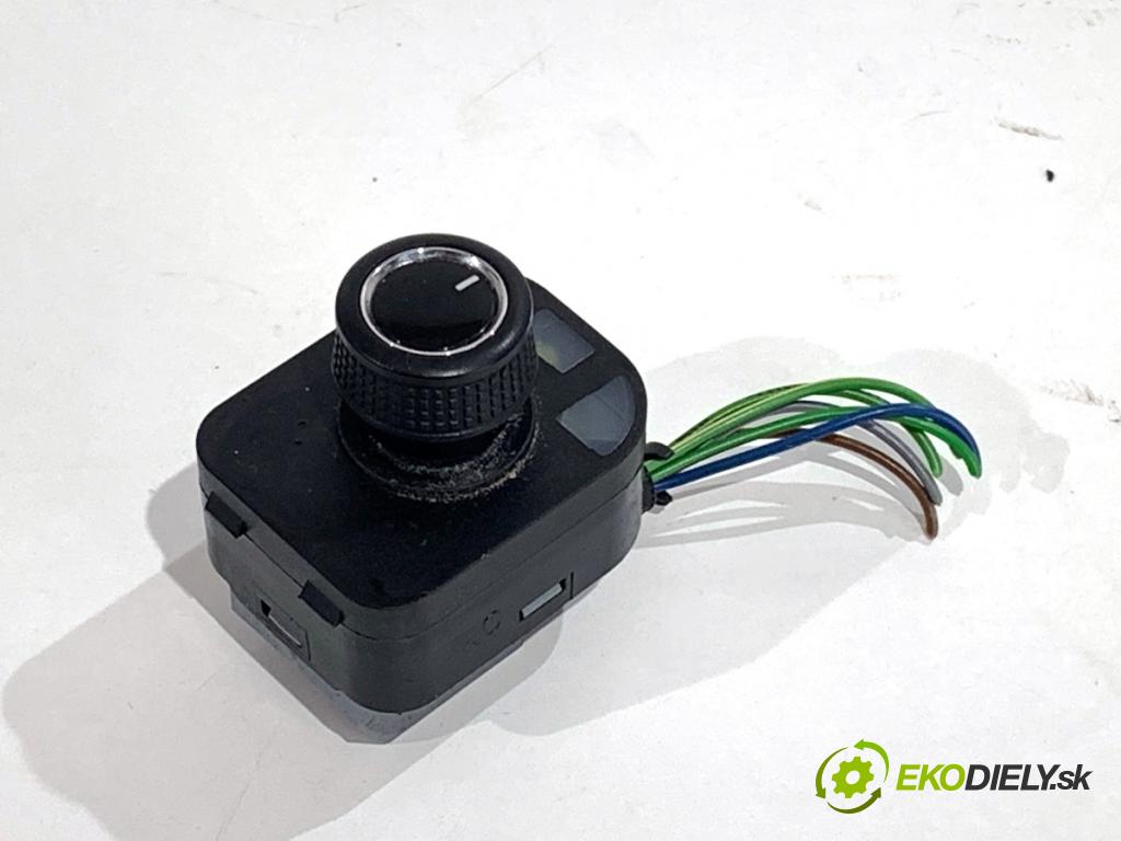 VW PHAETON sedan 2014 176 kW 3.0 V6 TDI 4motion 2967 Prepínač nastavenia spätných zrkadiel 3D0959565F (Prepínacie páčky pod volantom)