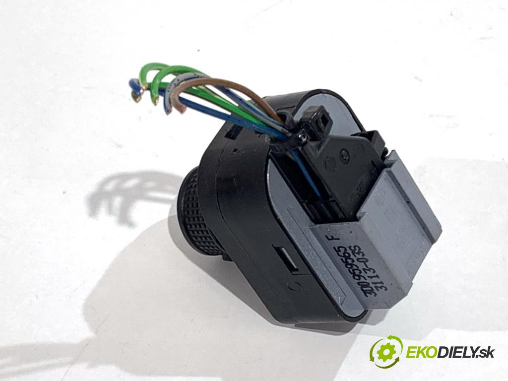 VW PHAETON sedan 2014 176 kW 3.0 V6 TDI 4motion 2967 Prepínač nastavenia spätných zrkadiel 3D0959565F (Prepínacie páčky pod volantom)