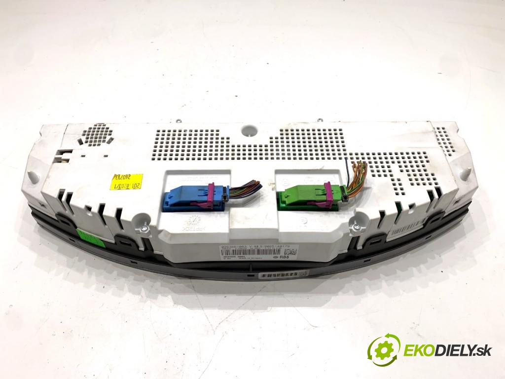 VW PHAETON sedan 2014 176 kW 3.0 V6 TDI 4motion 2967 Prístrojovka 3D0920886L (Prístrojová doska)