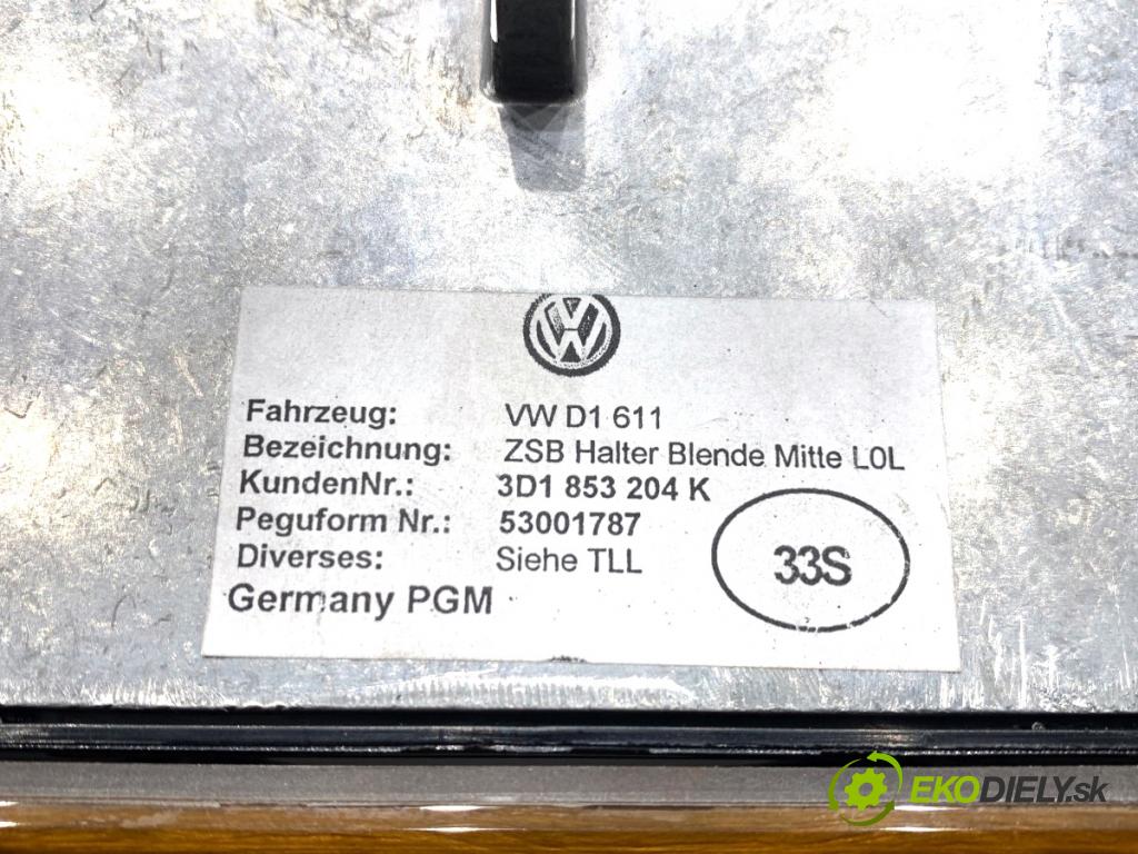 VW PHAETON sedan 2014 176 kW 3.0 V6 TDI 4motion 2967 mří topení přední část 3D1853578B 3D1853204K