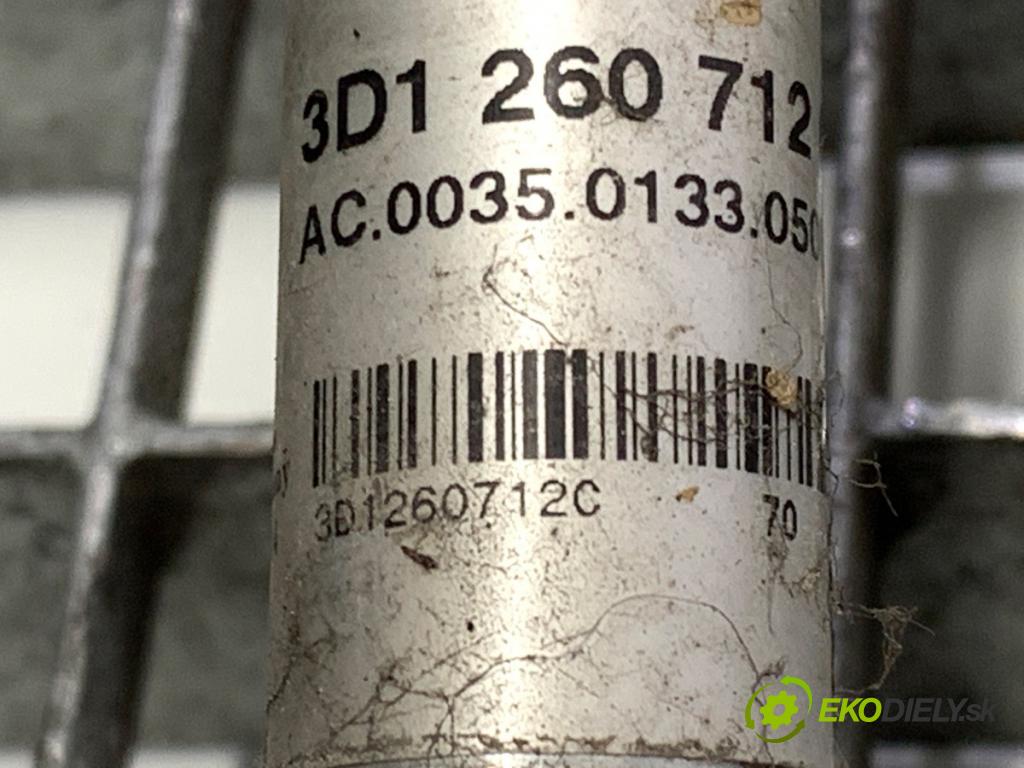 VW PHAETON sedan 2014 176 kW 3.0 V6 TDI 4motion 2967 rúrka klimatizace 3D1260712C (Trubka klimatizace)