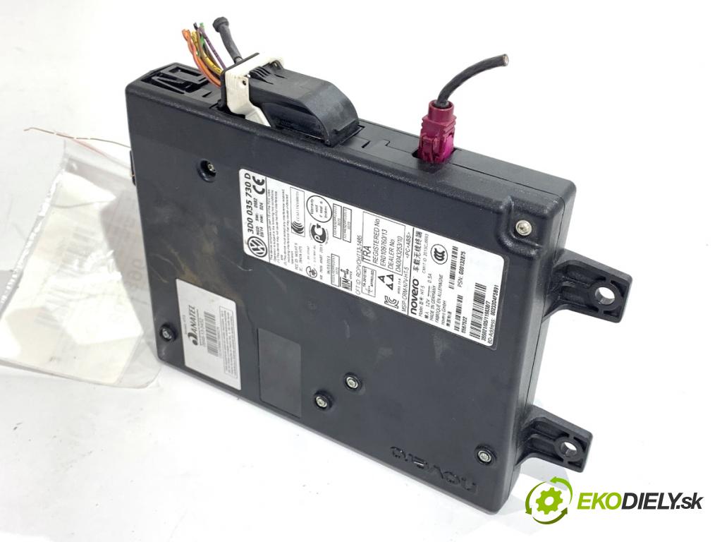 VW PHAETON sedan 2014 176 kW 3.0 V6 TDI 4motion 2967 Modul BLUETOOTH 3D0035730D (Riadiaca jednotka ostatné)