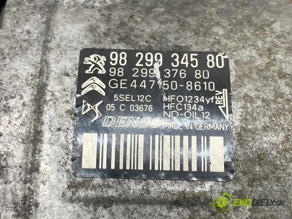 PEUGEOT 508 SW II Kombi 2019 96 kW 1.5 BlueHDi 130 1499 kompresor klimatizace 9829934580 (Kompresor klimatizace)