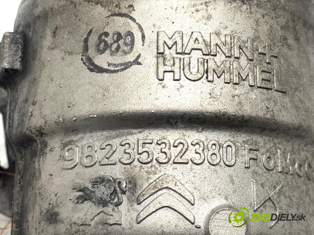 PEUGEOT 508 SW II Kombi 2019 96 kW 1.5 BlueHDi 130 1499 Obal filtra oleja 9823532380 (Obal olejového filtra)