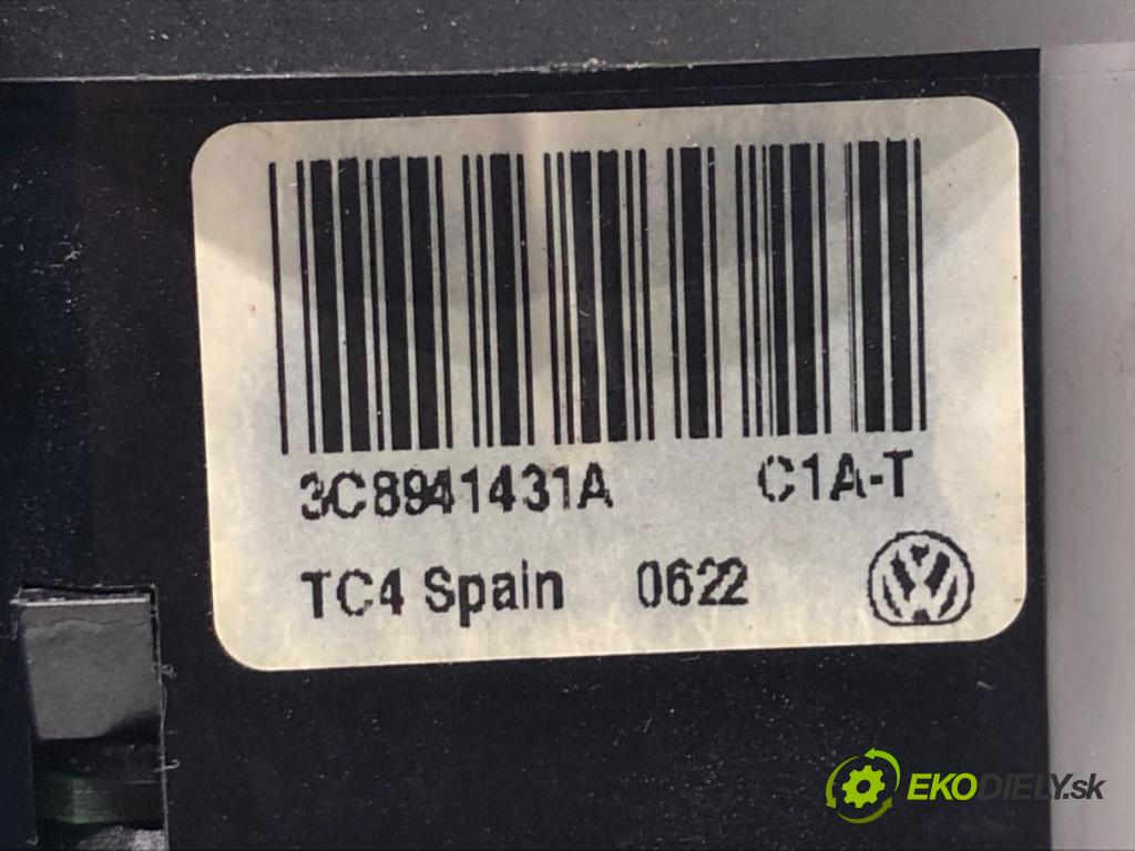 VW PASSAT B7 Kombi 2012 103 kW 2.0 TDI 1968 spínač světel 3C8941431A