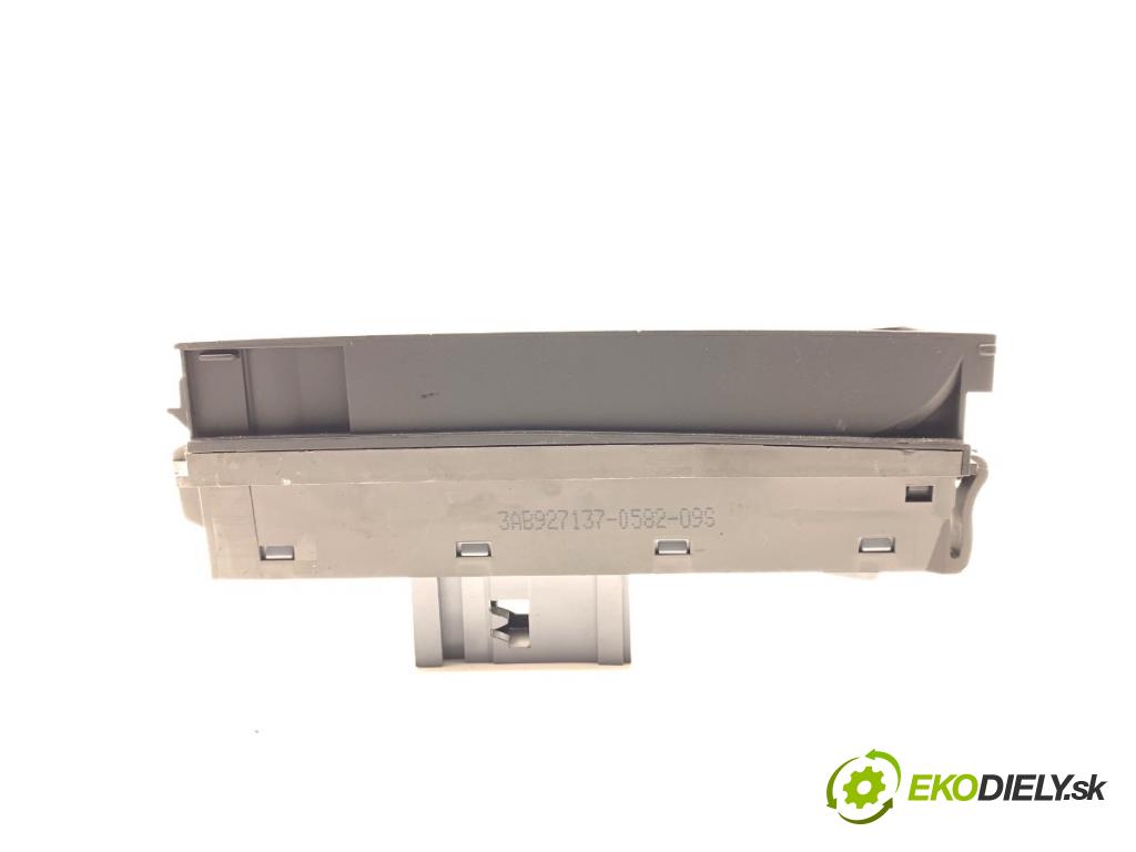 VW PASSAT B7 Kombi 2012 103 kW 2.0 TDI 1968 Spínač brzdy ručnej brzdy 3AB927137 (Prepínacie páčky pod volantom)