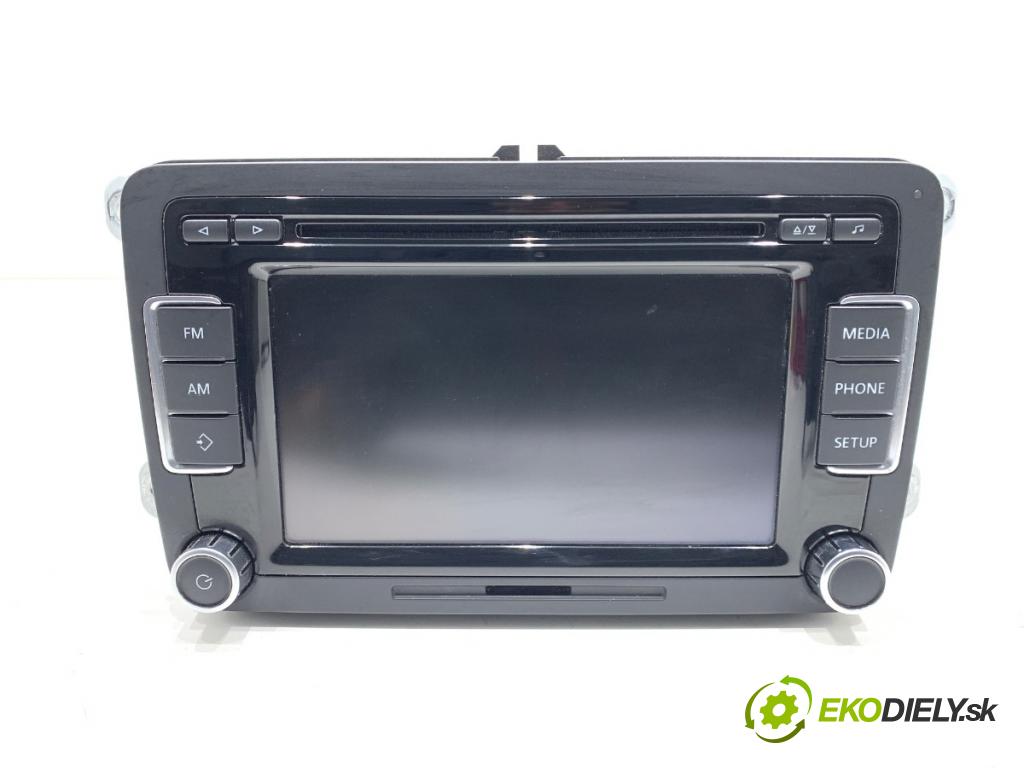 VW PASSAT B7 Kombi 2012 103 kW 2.0 TDI 1968 RADIO 5K0035190B (Audio zařízení)