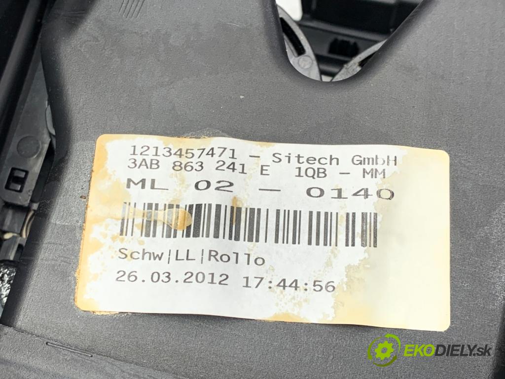 VW PASSAT B7 Kombi 2012 103 kW 2.0 TDI 1968 Tunel středový 3C1863046 (Středový tunel)