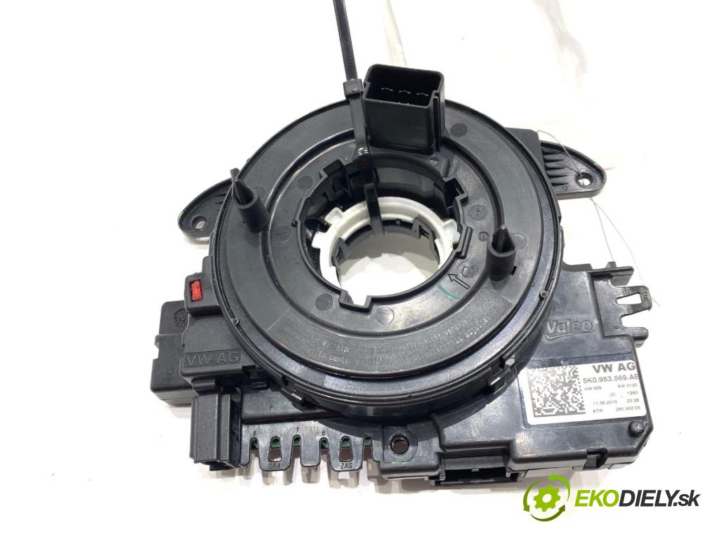 VW PASSAT B7 Kombi 2012 103 kW 2.0 TDI 1968 Krúžok, slimák airbag 5K0953569AE (Airbag)