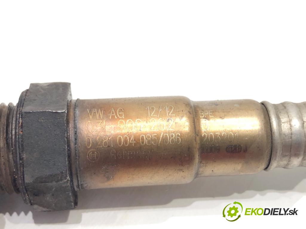 VW PASSAT B7 Kombi 2012 103 kW 2.0 TDI 1968 sonda lambda predný 03L906262B (Lambda sonda)