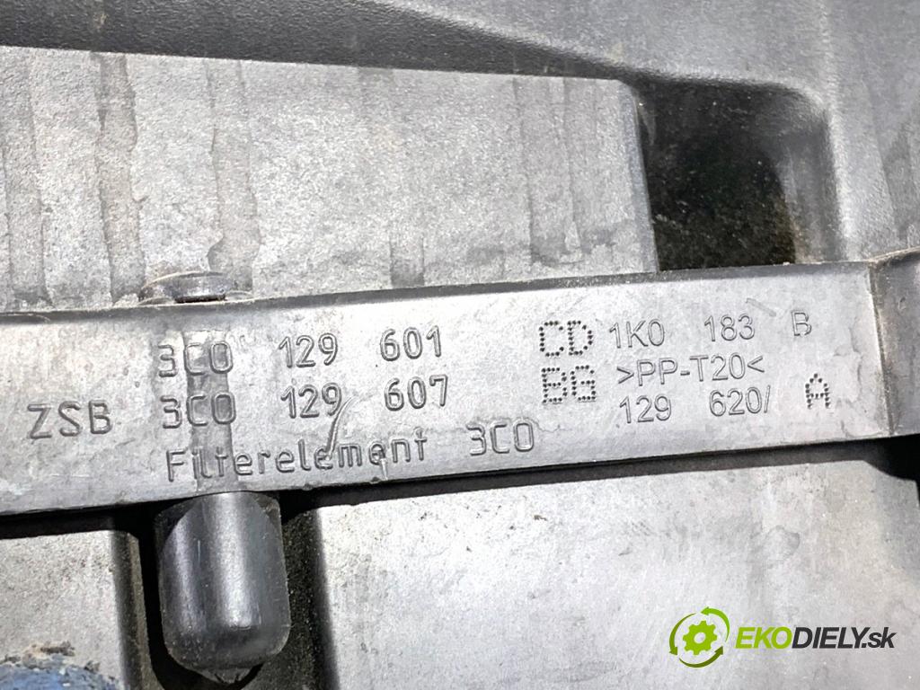 VW PASSAT B7 Kombi 2012 103 kW 2.0 TDI 1968 Obal filtra vzduchu 3C0129601CD (Obal vzduchového filtra)