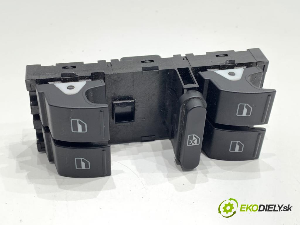 VW PASSAT B7 Kombi 2012 103 kW 2.0 TDI 1968 Prepínač okien  (Prepínacie páčky pod volantom)