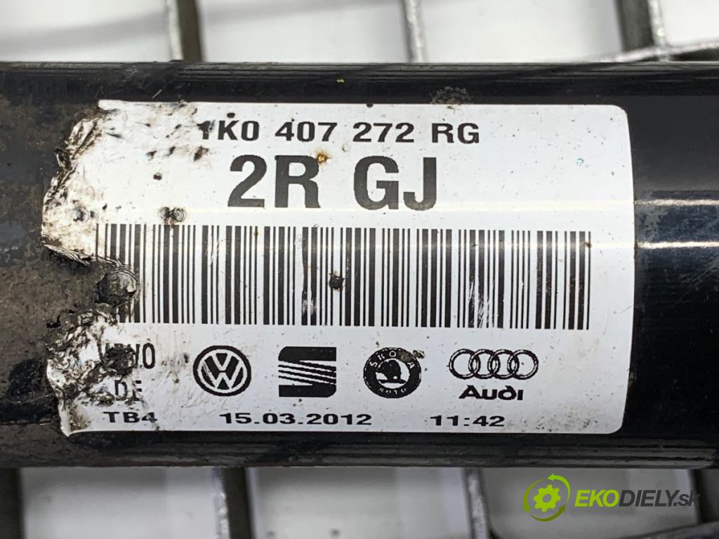 VW PASSAT B7 Kombi 2012 103 kW 2.0 TDI 1968 Poloos pravy predný 1K0407272RG