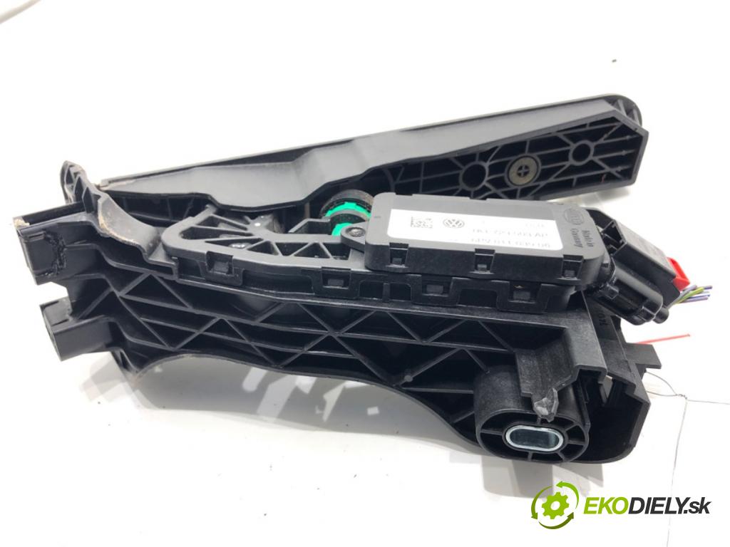 VW PASSAT B7 Kombi 2012 103 kW 2.0 TDI 1968 Potenciometer plynu 1K1723503AP (Potenciometer plynového pedálu)