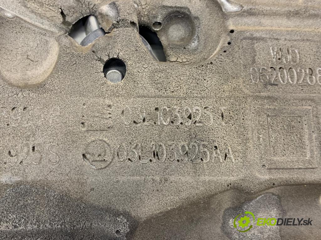 VW PASSAT B7 Kombi 2012 103 kW 2.0 TDI 1968 Kryt Motor 03L103925T (Kryt motora)