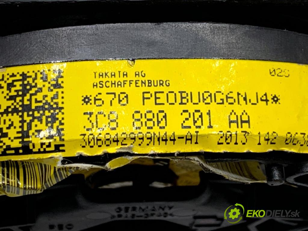 VW PASSAT B7 Kombi 2012 103 kW 2.0 TDI 1968 AirBag volantu 3C8880201AA (Airbag)