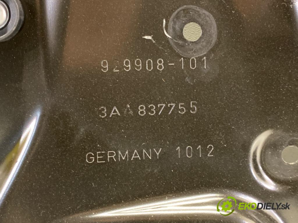 VW PASSAT B7 Kombi 2012 103 kW 2.0 TDI 1968 mechanismus okna levý přední část 3AA837755
