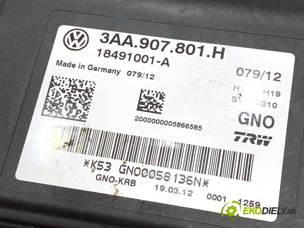 VW PASSAT B7 Kombi 2012 103 kW 2.0 TDI 1968 modul brzdy ruční brzdy 3AA907801H
