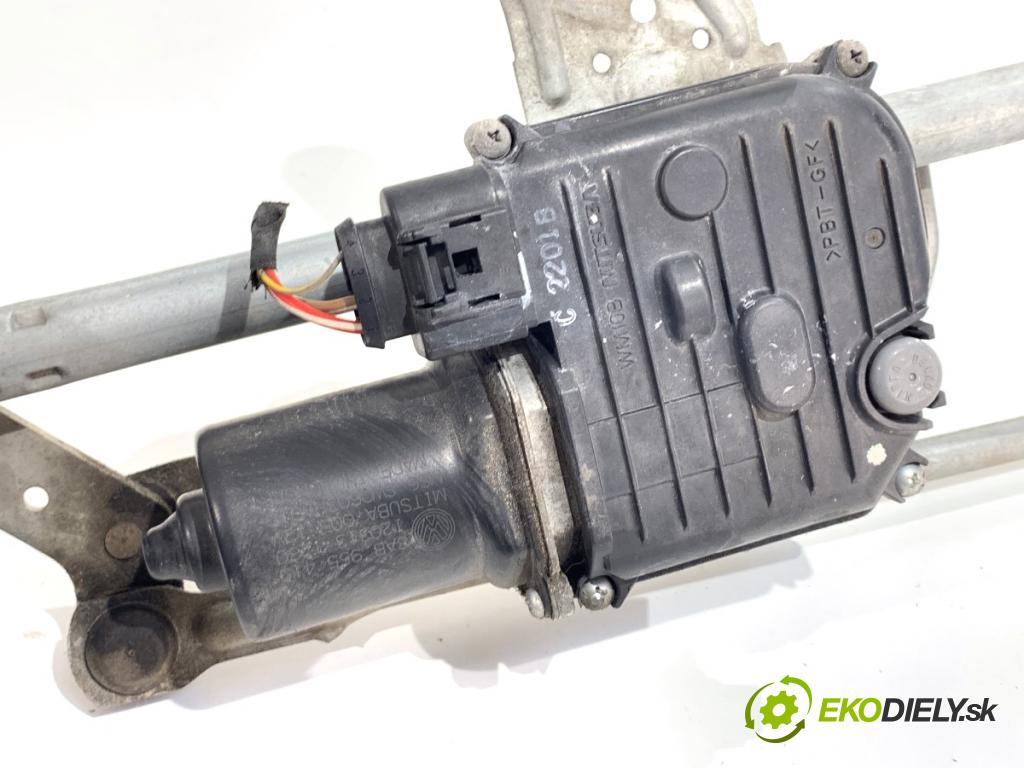 VW PASSAT B7 Kombi 2012 103 kW 2.0 TDI 1968 Mechanizmus stieračov predný 3AB955023 (Motorček stieračov predný)