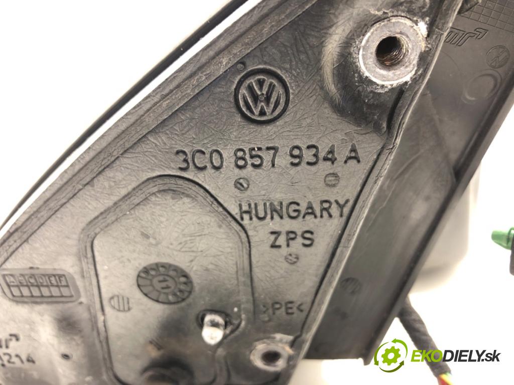 VW PASSAT B7 Kombi 2012 103 kW 2.0 TDI 1968 zpětné zrcátko pravý LA7W