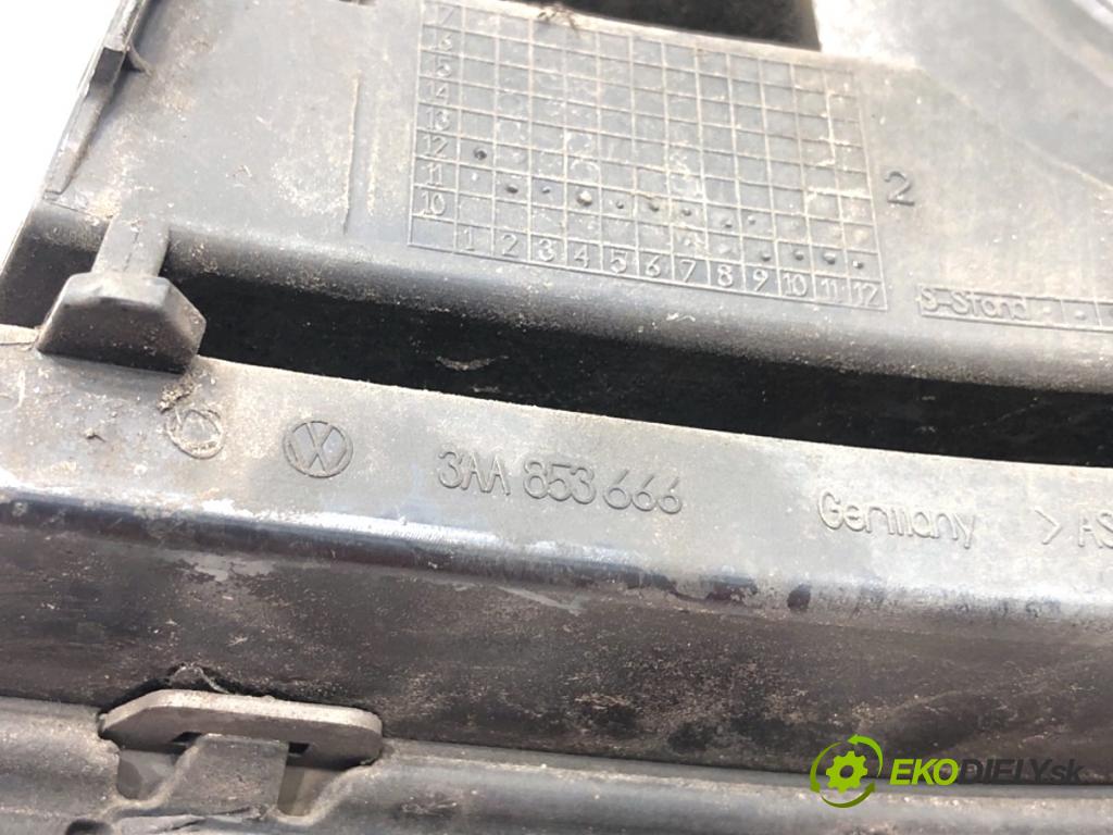 VW PASSAT B7 Kombi 2012 103 kW 2.0 TDI 1968 mří nárazníka pravý přední část 3AA853666