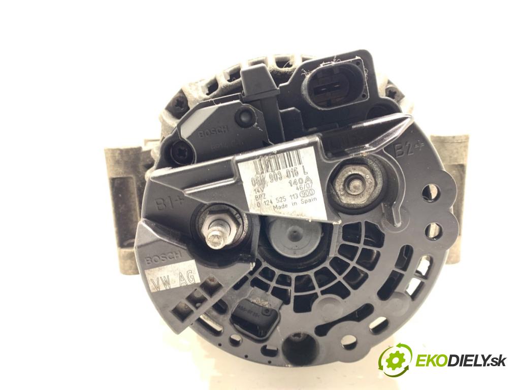 AUDI A4 B8 sedan 2008 118 kW 1.8 TFSI 1798 Alternátor 06H903016L (Alternátor)