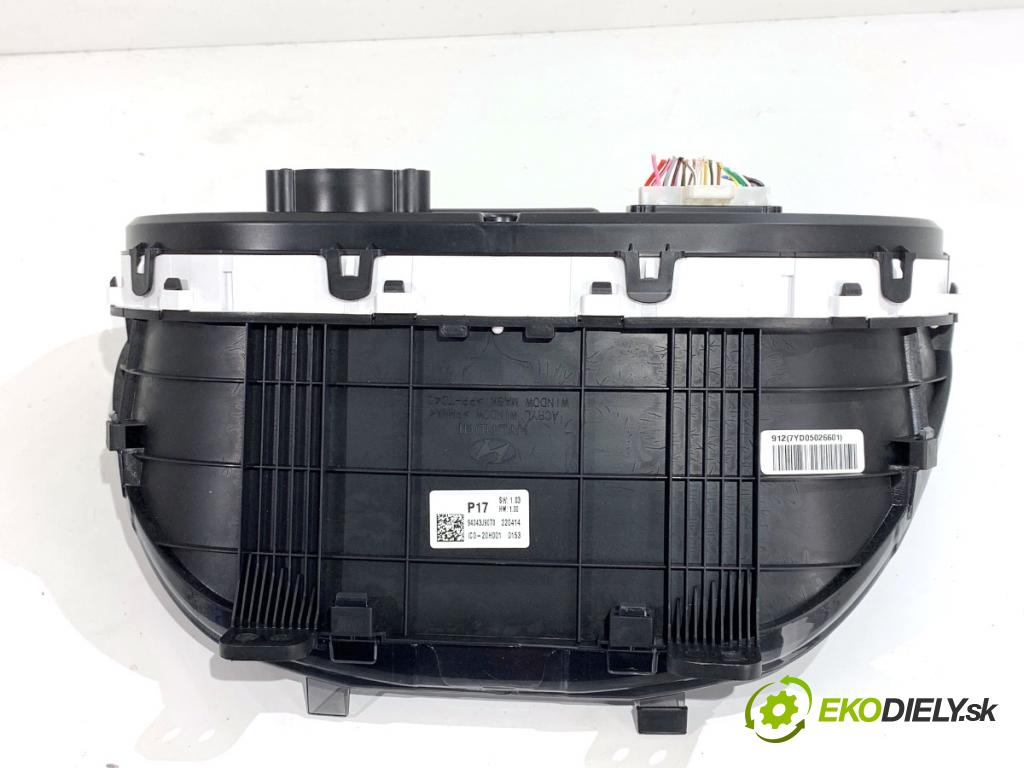 HYUNDAI KONA SUV 2022 88 kW 1.0 T-GDi 998 Prístrojovka 94043J9070 (Prístrojová doska)