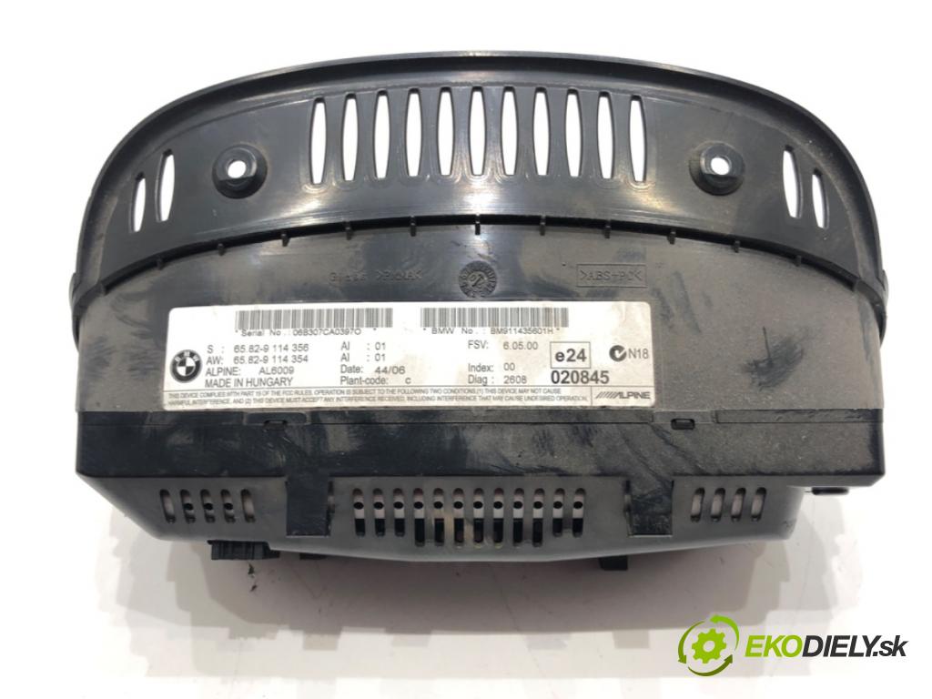 BMW E61 Kombi 2007 130 kW 525 d 2497 Dislpej 9114356 (Prístrojová doska)