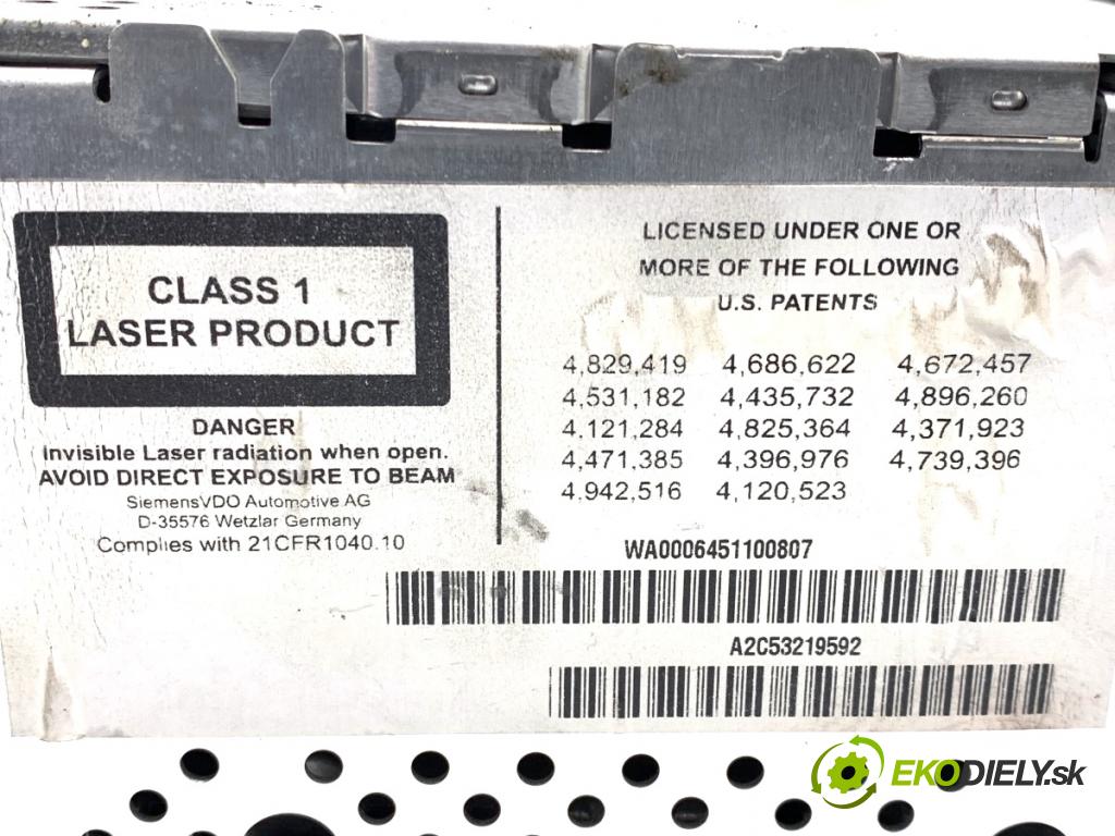 BMW E61 Kombi 2007 130 kW 525 d 2497 RADIO 9138440 (Audio zariadenie)