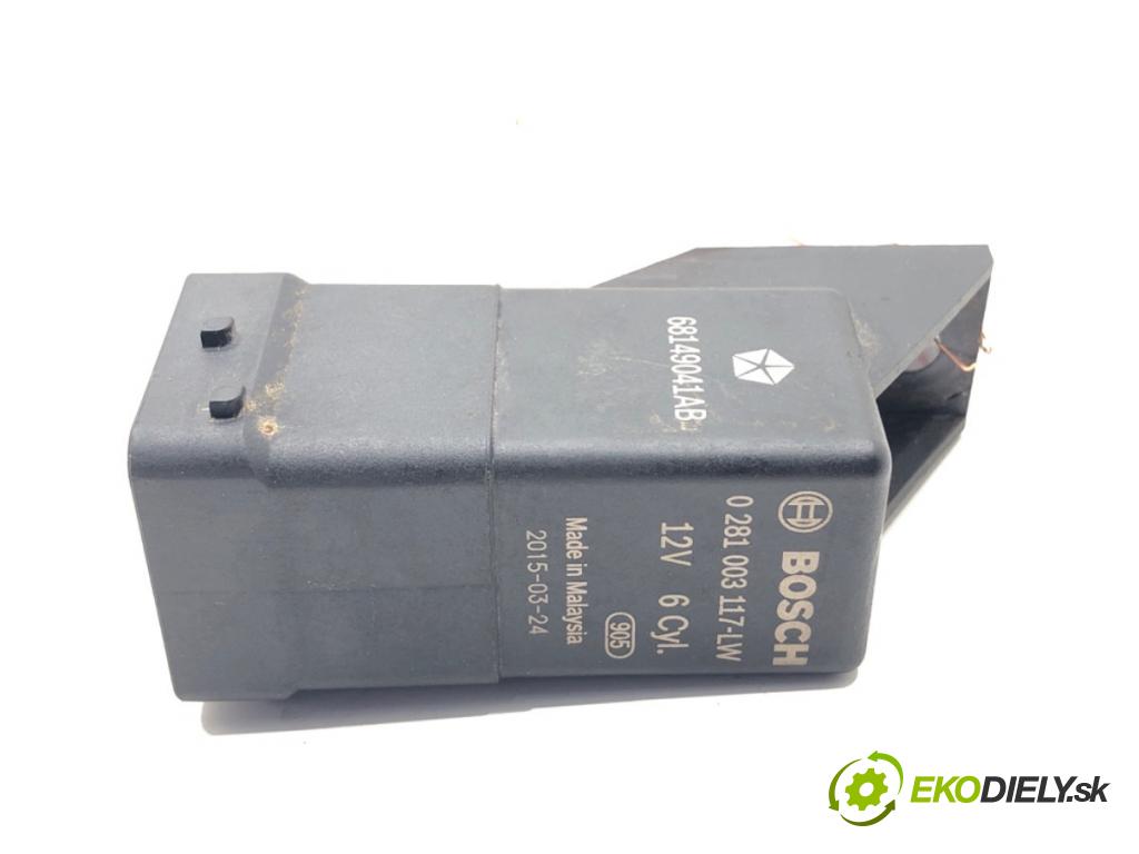 JEEP GRAND CHEROKEE WK SUV 2015 184 kW 3.0 CRD V6 4x4 2987 relé sviečok žhavenia 0281003117 (Relé)