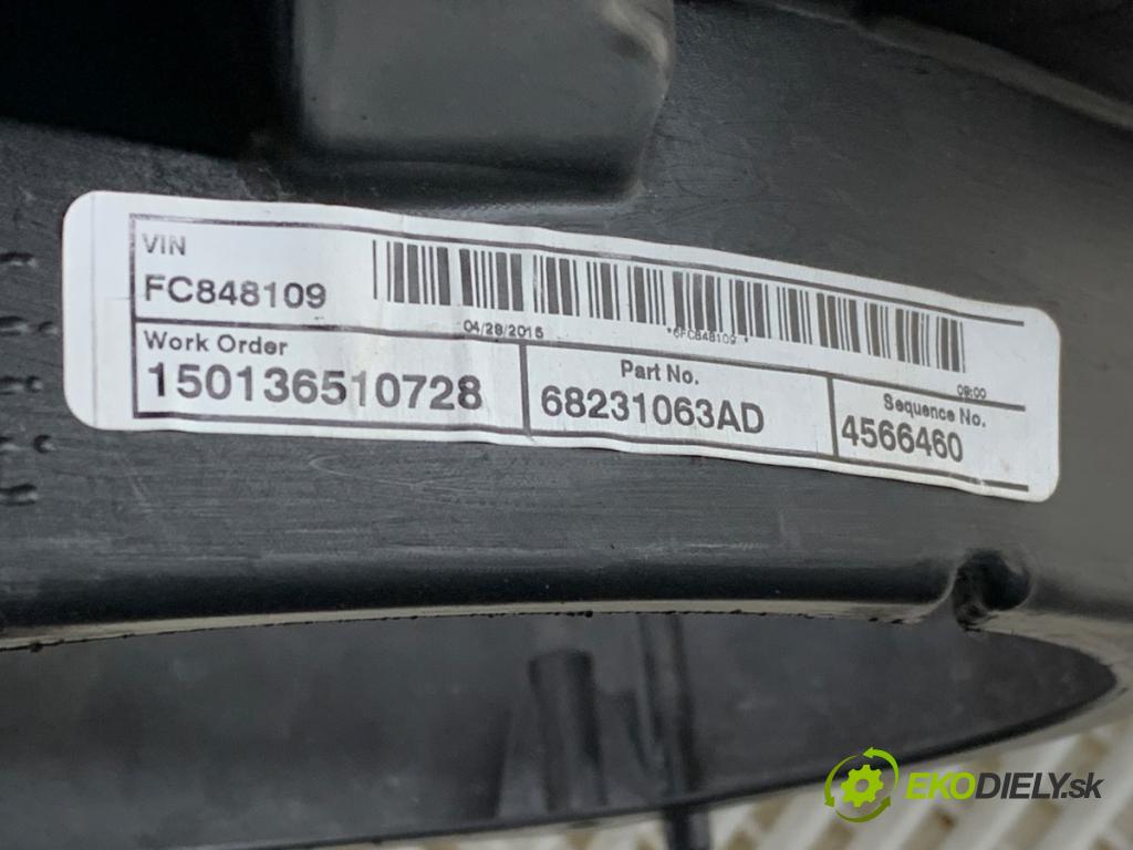 JEEP GRAND CHEROKEE WK SUV 2015 184 kW 3.0 CRD V6 4x4 2987 mechanismus okna levý přední část 68231063AD