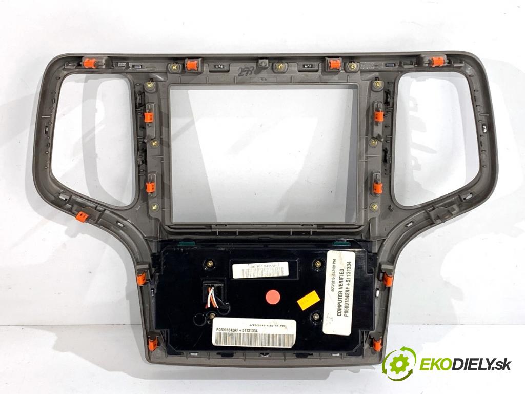 JEEP GRAND CHEROKEE WK SUV 2015 184 kW 3.0 CRD V6 4x4 2987 Panel ovládania kúrenia P05091842AF (Prepínacie páčky pod volantom)