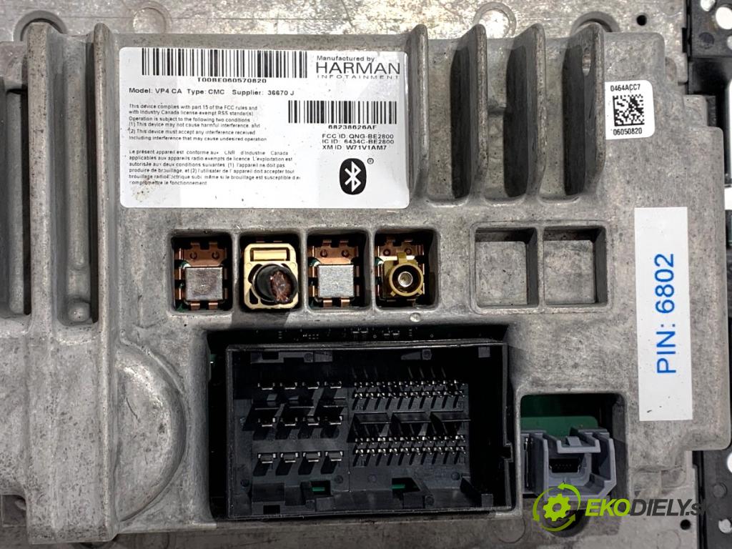 JEEP GRAND CHEROKEE WK SUV 2015 184 kW 3.0 CRD V6 4x4 2987 Dislpej 68238626AF (Prístrojová doska)