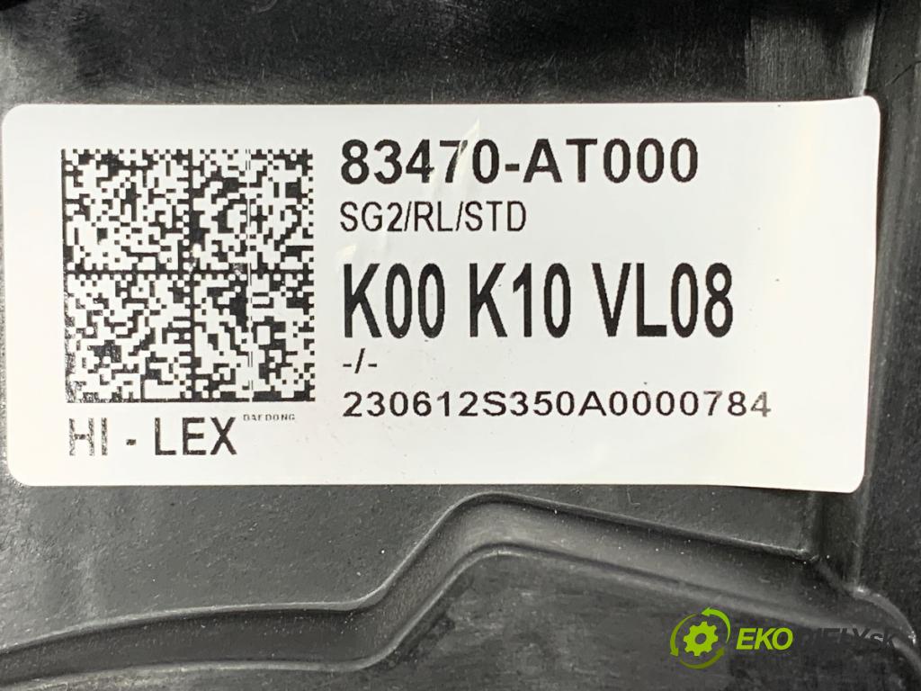 KIA NIRO II (SG2)  2023 150 kW EV   (n/d ccm / 150 kW / 204 KM) 0 mechanismus okna levý zadní část 83470-AT000