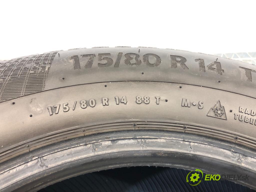 --- ---      PNEUMATIKA: zima 4X 175/80 14" CONTINENTAL