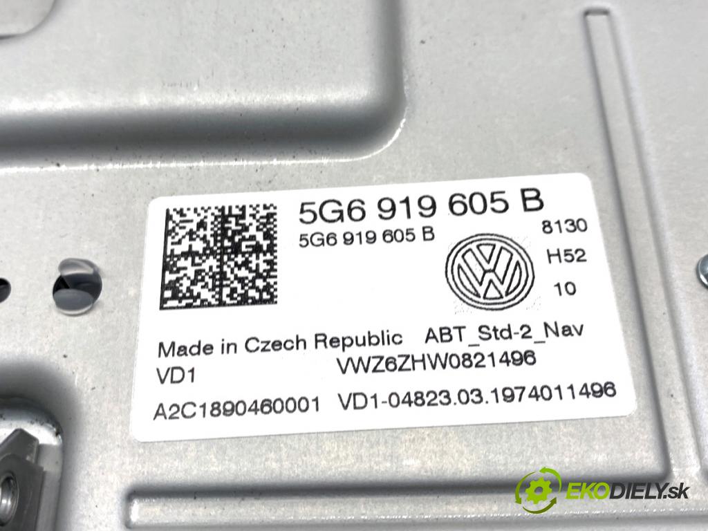 VW T-ROC SUV 2019 110 kW 2.0 TDI 1968 Dislpej 5G6919605B (Prístrojová doska)