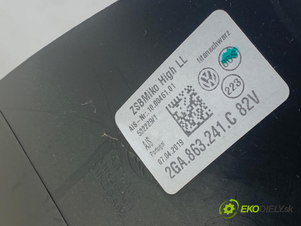 VW T-ROC SUV 2019 110 kW 2.0 TDI 1968 Tunel stredový (Stredový tunel)