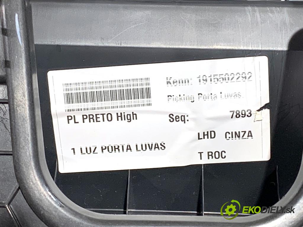 VW T-ROC SUV 2019 110 kW 2.0 TDI 1968 přihrádka kastlík spolujezdce 2GA857101 (Přihrádka (kastlík))