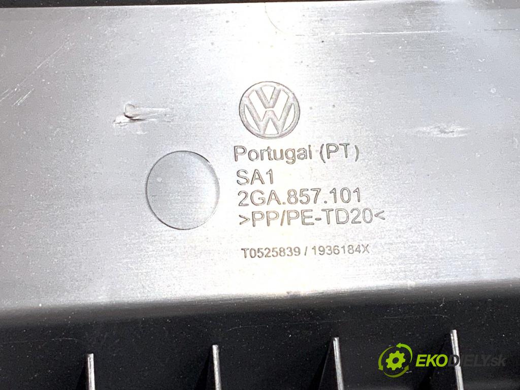 VW T-ROC SUV 2019 110 kW 2.0 TDI 1968 Priehradka, kastlík spolujazdca 2GA857101 (Priehradka (kastlík))